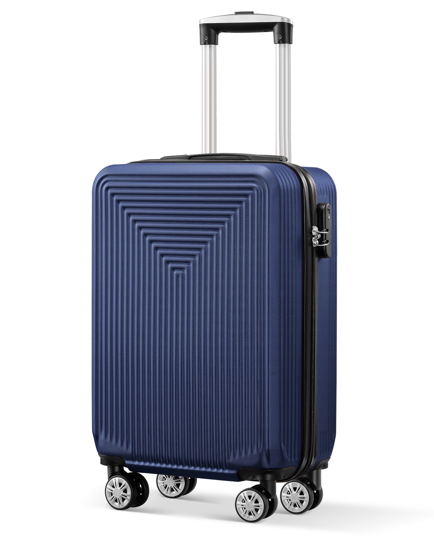 Carry on Luggage 20 inch, Airline Approved with Double Spinner Wheels Travel Suitcase
