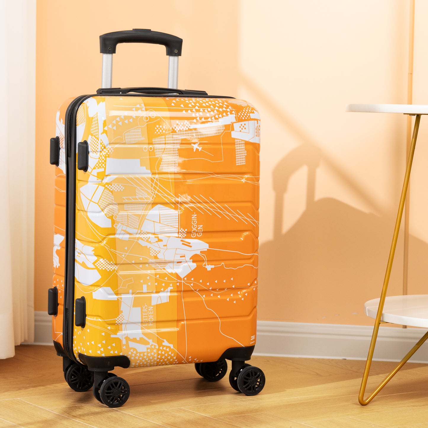 Gowill 22" Adult Hardside Spinner Carry On Lightweight Luggage