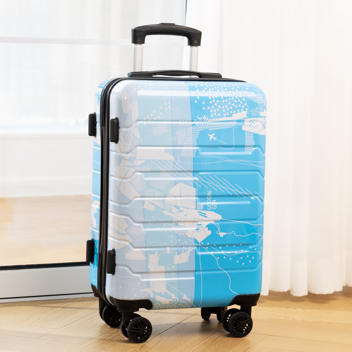 Gowill 22" Adult Hardside Spinner Carry On Lightweight Luggage