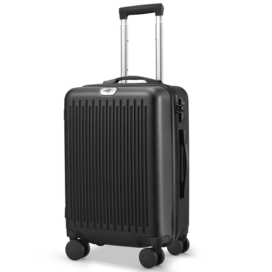 Expandable Carry on Luggage Lightweight Suitcase with Double Spinner Wheels and TSA Lock