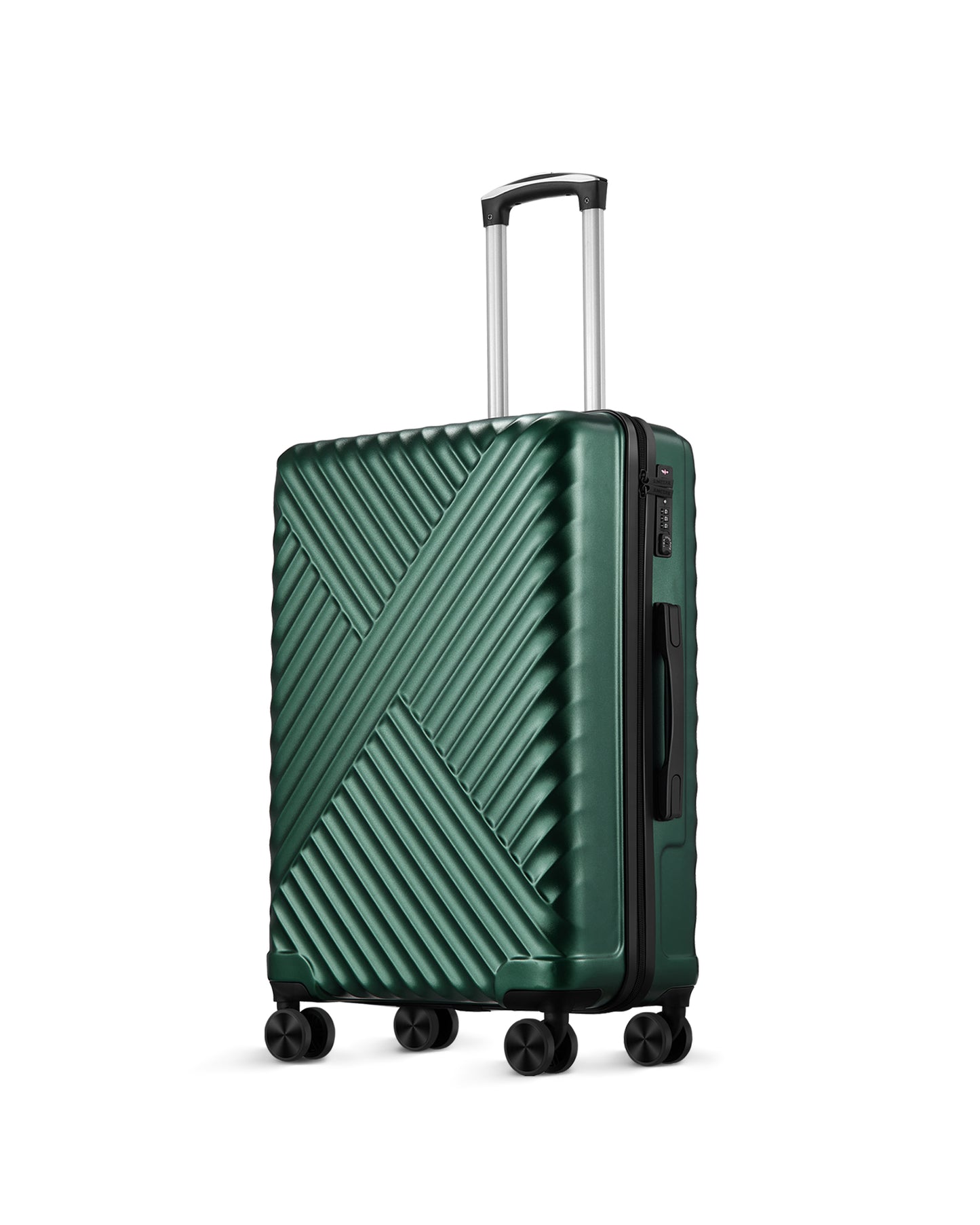 Suitour Hardside Luggage with Spinners,Checked luggage 28-Inch