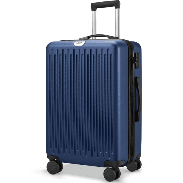 Expandable Carry on Luggage Lightweight Suitcase with Double Spinner Wheels and TSA Lock