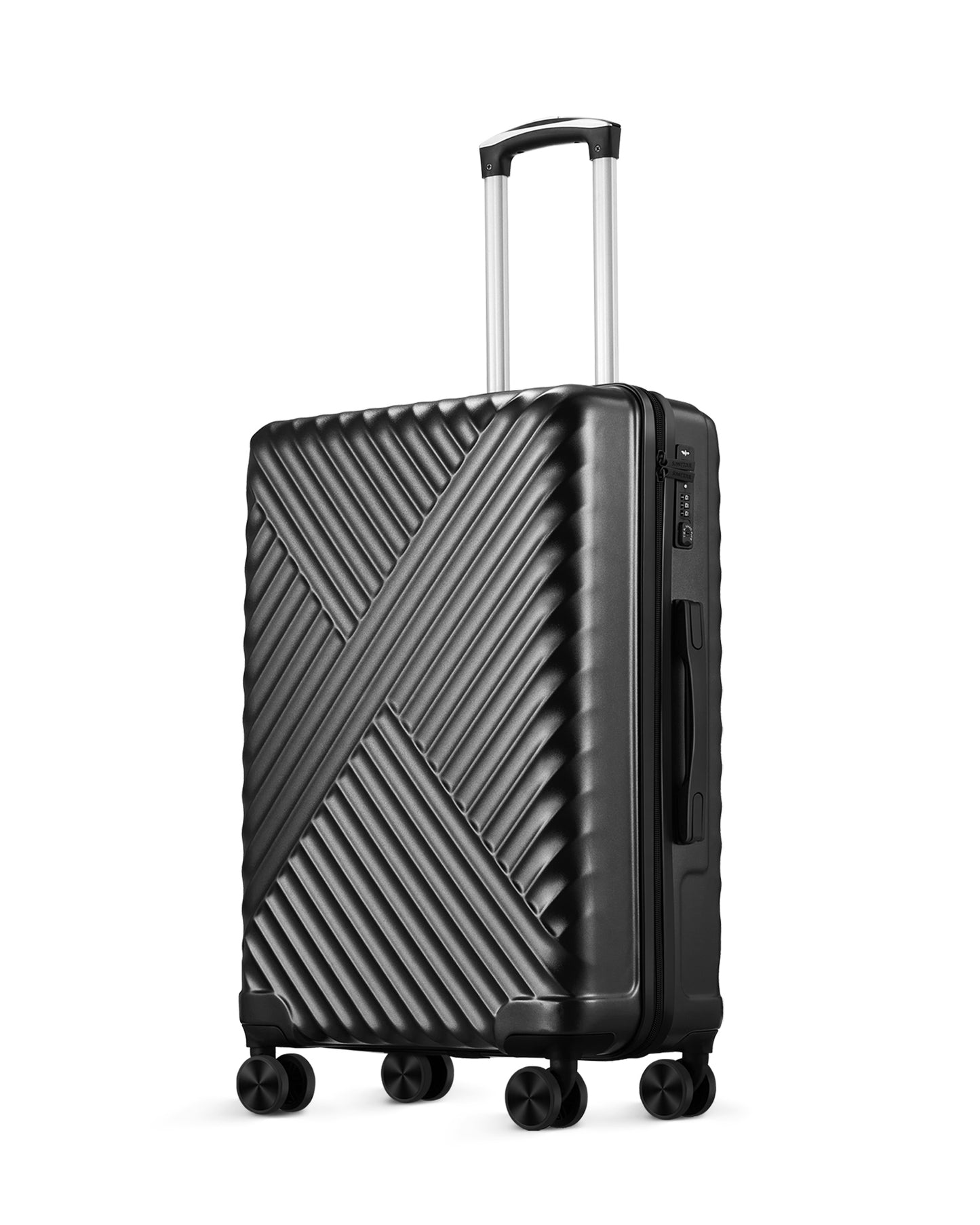 Suitour Hardside Luggage with Spinners,Checked luggage 28-Inch