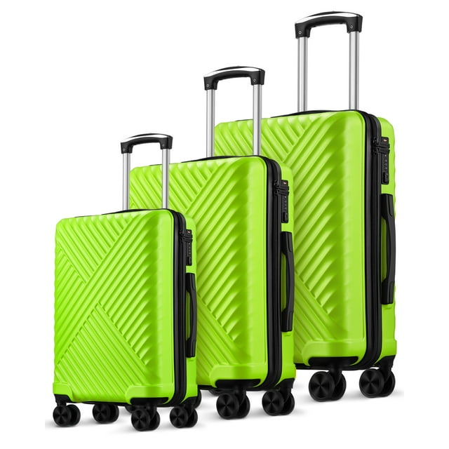 Luggage 3 Piece Set Expandable(only 28") Suitcase Set TSA Lock Spinner Double Wheels